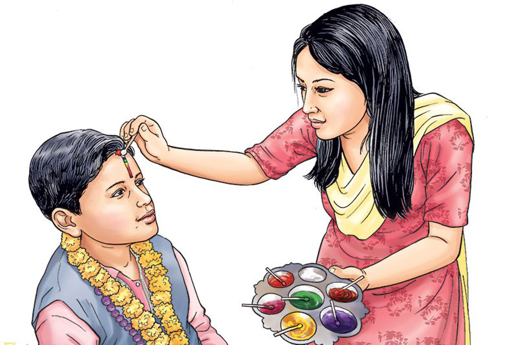 भाइटीकाको उत्तम साइत बिहीबार ११ः३९ बजे