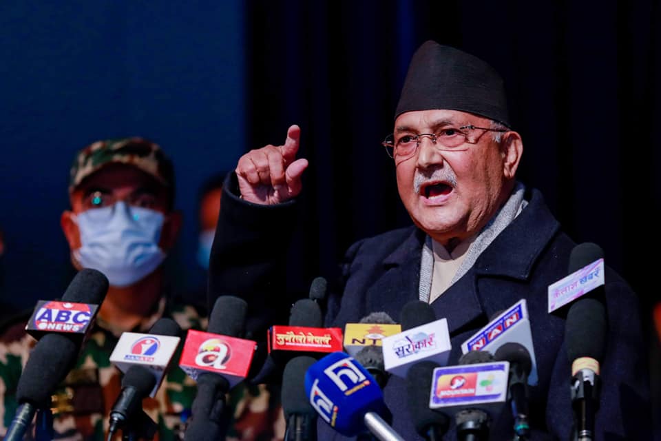 गलत पाठ्यक्रम राखेर बुद्धबारे भ्रम नफैलाउन प्रधानमन्त्री ओलीको चेतावनी