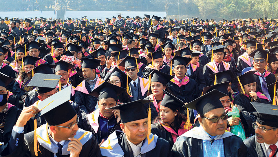 त्रिवि दीक्षान्त समारोहमा १० हजार विद्यार्थी दीक्षित हुँदै