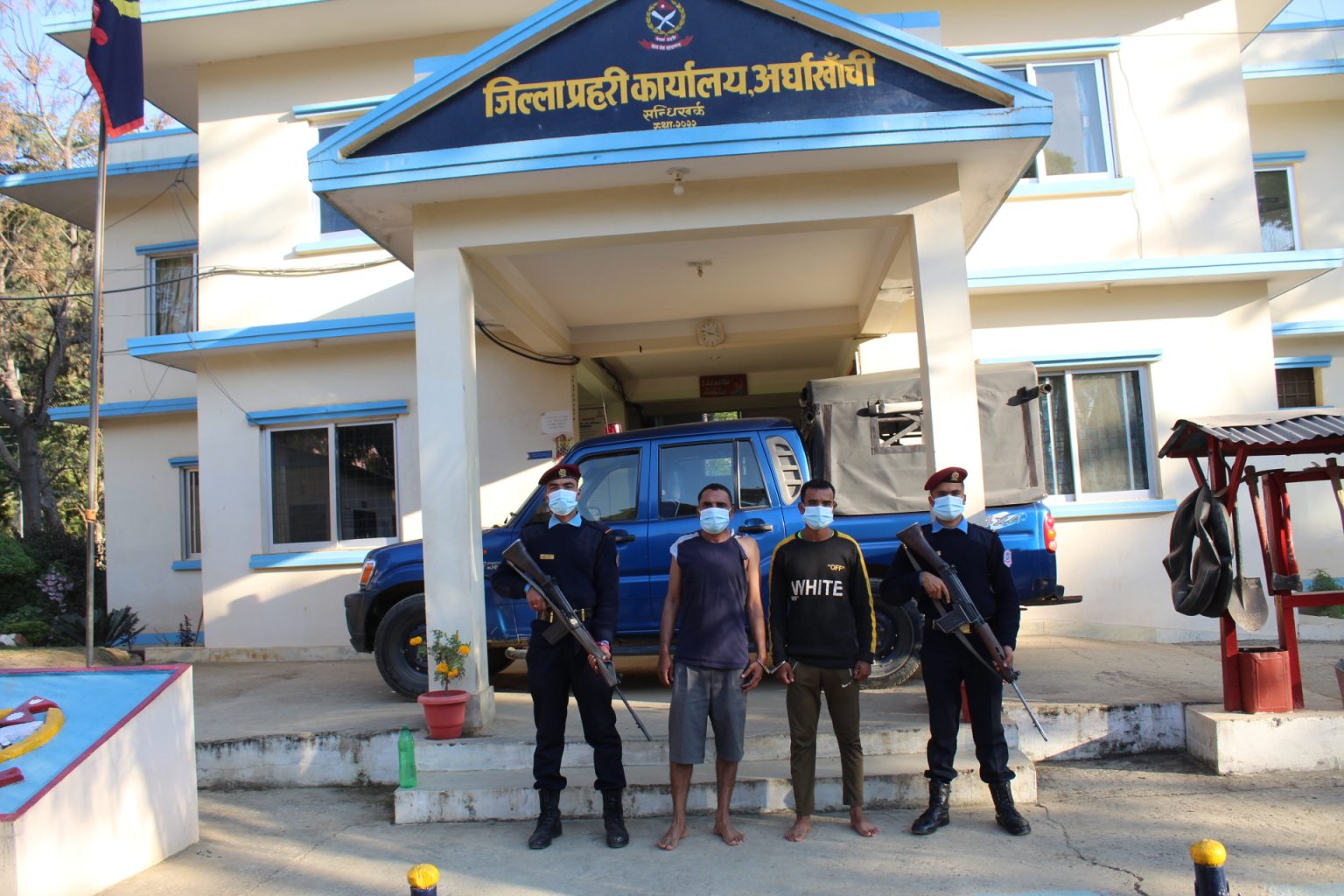 अर्घाखाँचीमा दुई नक्कली प्रहरी पक्राउ