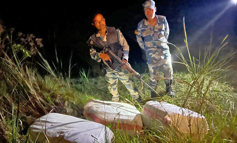 गाँजासहित एक जना सशस्त्र प्रहरीको नियन्त्रणमा