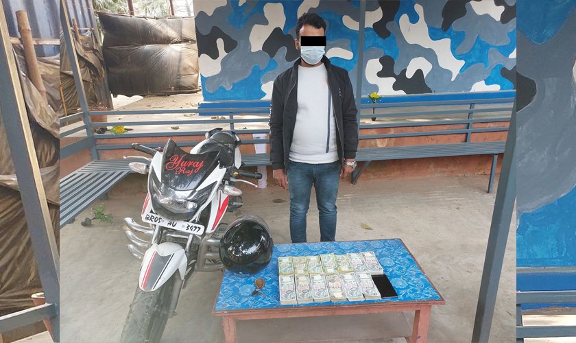 श्रोत नखुलेको रुपैयाँसहित सशस्त्र प्रहरीको नियन्त्रणमा