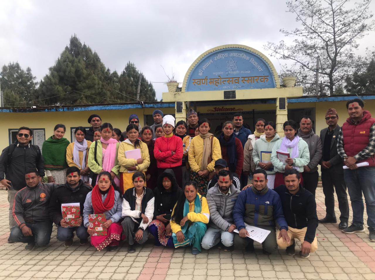 कपुरकोटमा लोक सेवा तथा शिक्षक सेवा तयारी कक्षाको समापन