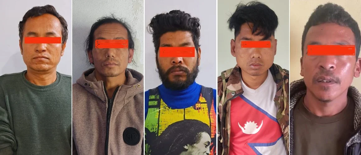 डकैती पछि हत्या गर्ने ‘अपराध शैली’, ५ जना पक्राउ