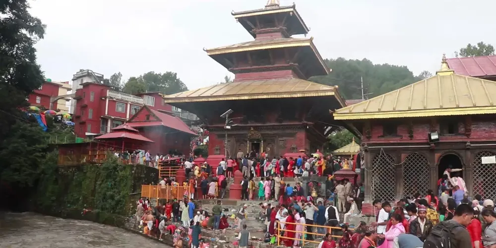 गोकर्णमा साढे तीन लाख बढी भक्तजन