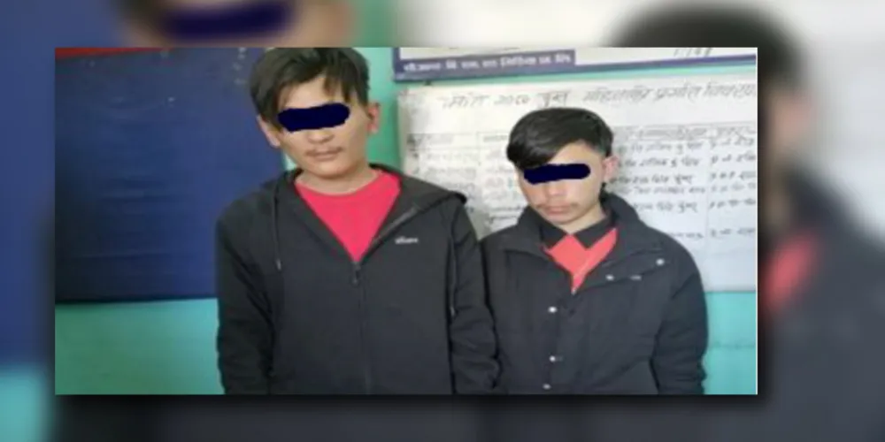 लागुऔषधसहित दुई जना पक्राउ