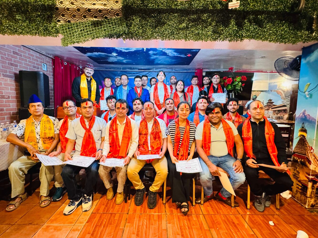 राप्ति सेवा समाज अमेरिकाको अध्यक्षमा भट्टराई र महासचिव मा अधिकारी निर्वाचित