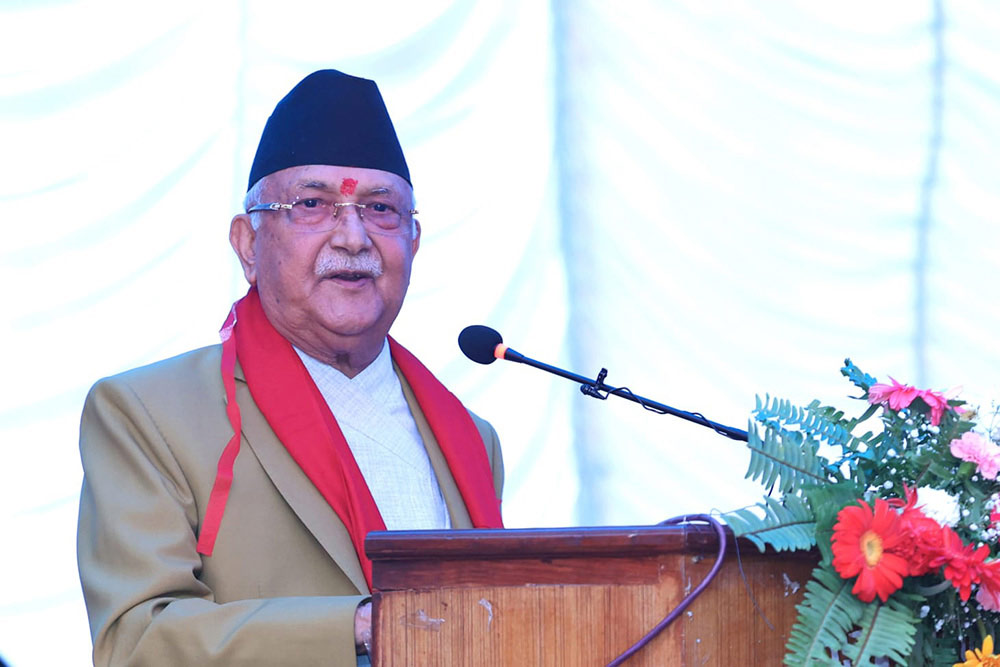 प्रधानमन्त्री ओलीद्वारा शोक व्यक्त