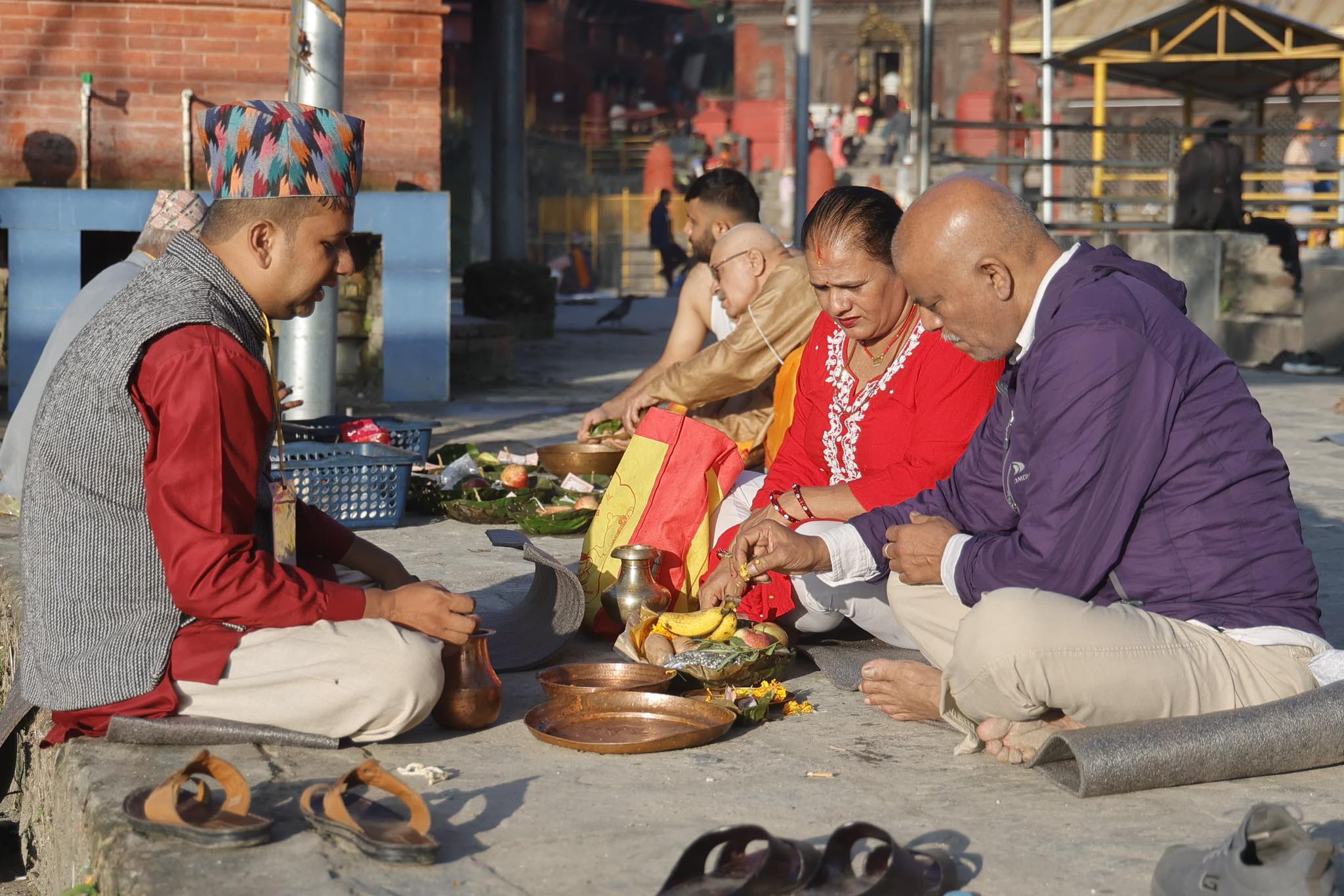 सोह्र श्राद्ध : पितृलाई तर्पण दिनेको घुइँचो