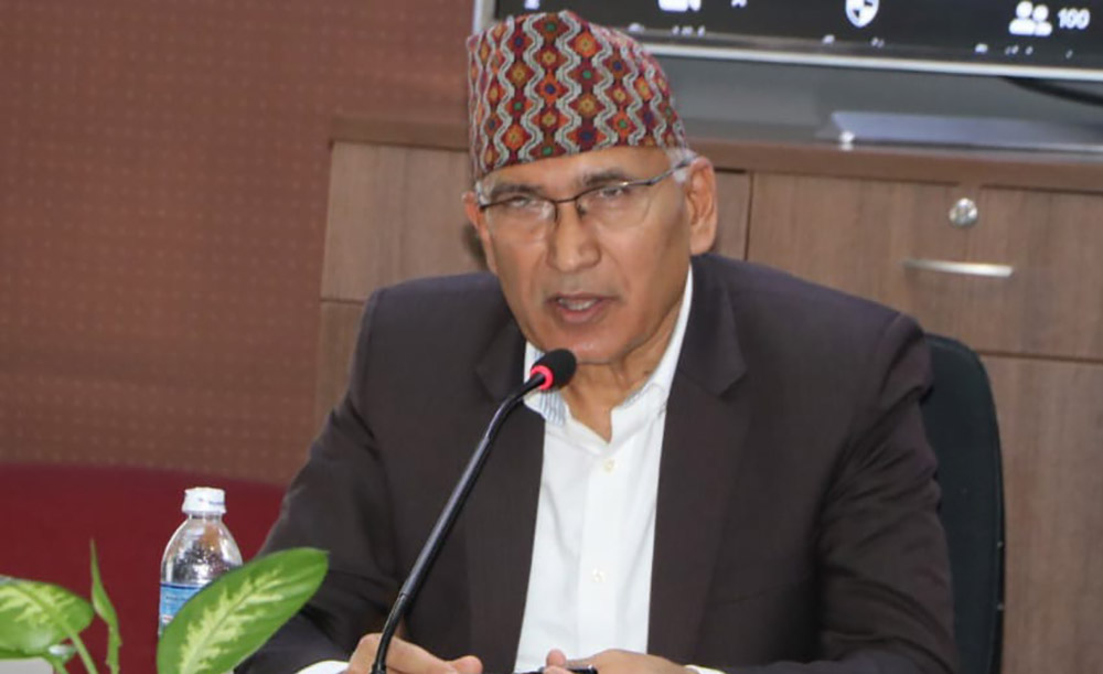 एमाले उपाध्यक्ष विष्णु पौडेल पक्राउ