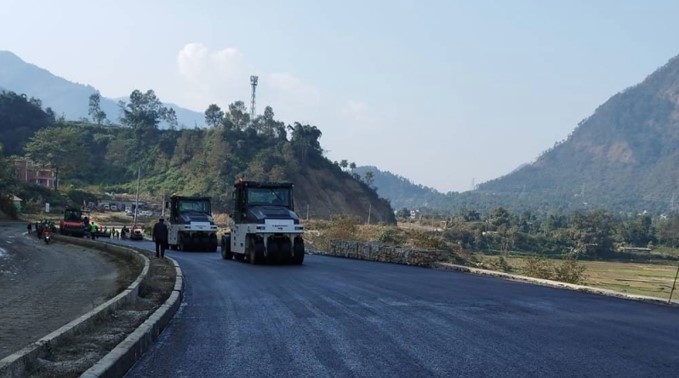 मुग्लिन-पोखरा सडकको पश्चिम खण्डमा दोस्रो पटक म्याद थपियो