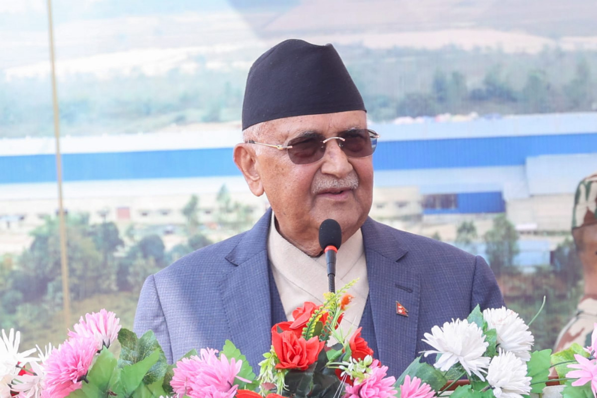 ओलीले भने : ‘हामी नेपालमा नेपालीकै सरकार बनाउँछौँ’