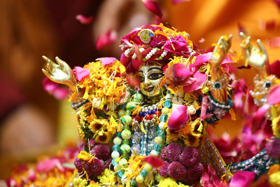 श्रीकृष्ण जन्माष्टमी पर्व मनाइँदै