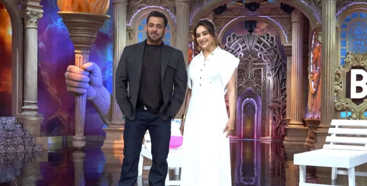 बिग बोस १९ मा ‘प्रेम र निशा’ को रियुनियन! सलमान र माधुरीको जोडीले छायाङ्कनमा ल्यायो रोमाञ्चक ‘स्पार्क’