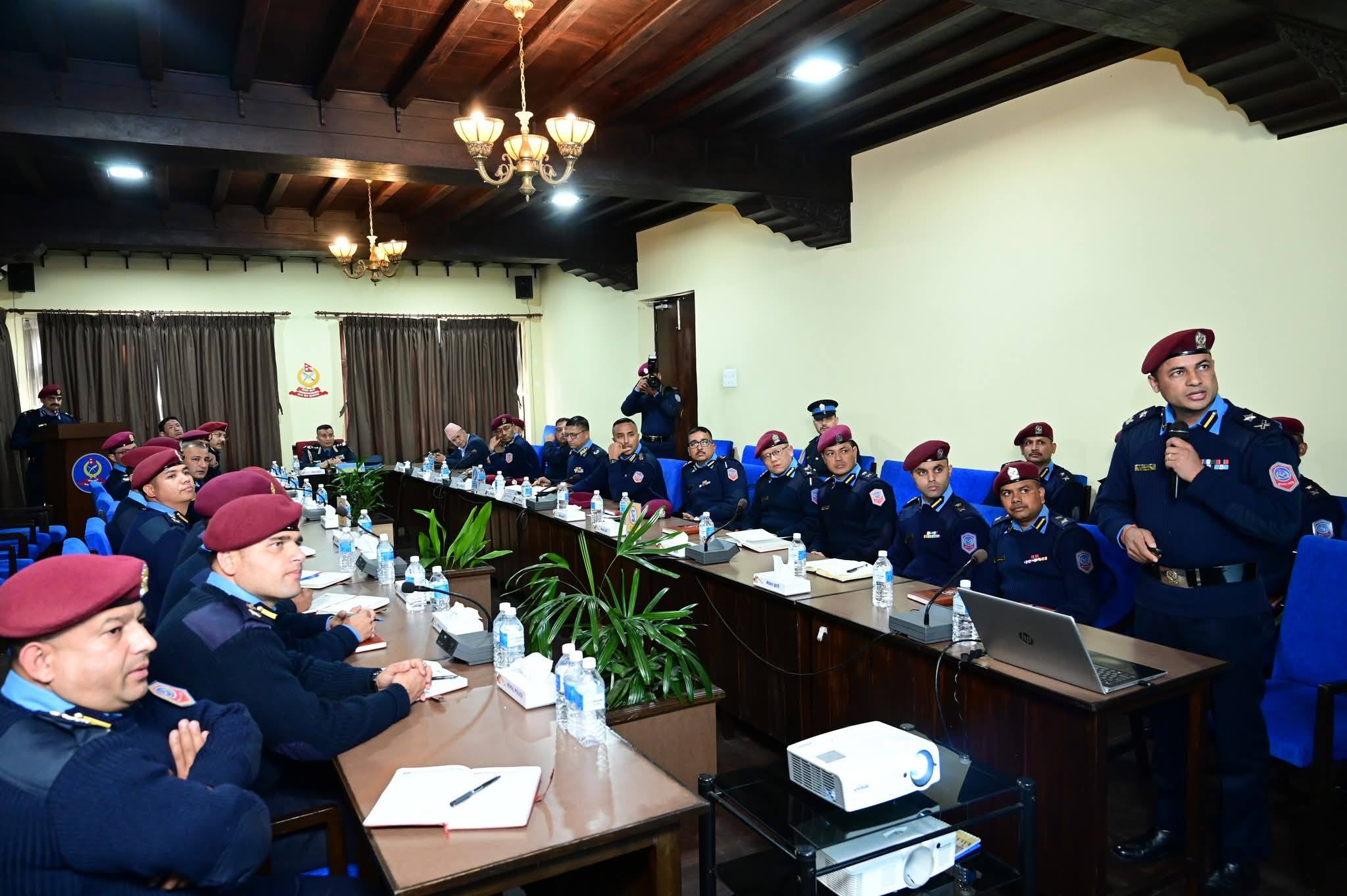 IGP कार्कीद्वारा Police Leadership and Staff Course-First Batchका प्रशिक्षार्थीहरुसँग अन्तरक्रिया सम्पन्न