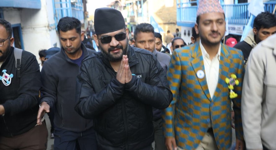 झापा-५ का उम्मेदवार बालेन पुगे तेह्रथुम