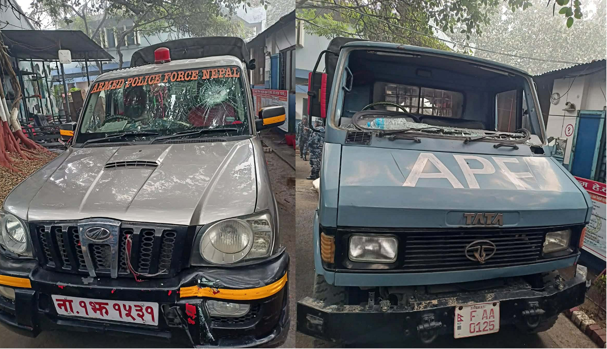 अवैध गोदाममा छापा हान्दा तस्करको आक्रमण, ३ सशस्त्र प्रहरी घाइते
