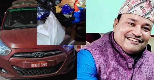 नेकपाका उम्मेदवार चौधरी पक्राउ, गाडीबाट शंकास्पद वस्तु बरामद