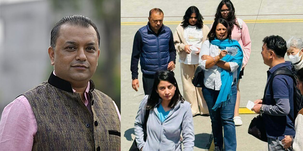 पोखरा बसाइपछि गगन थापा काठमाडौँ फिर्ता, काँग्रेस बैठकमा अनुपस्थित