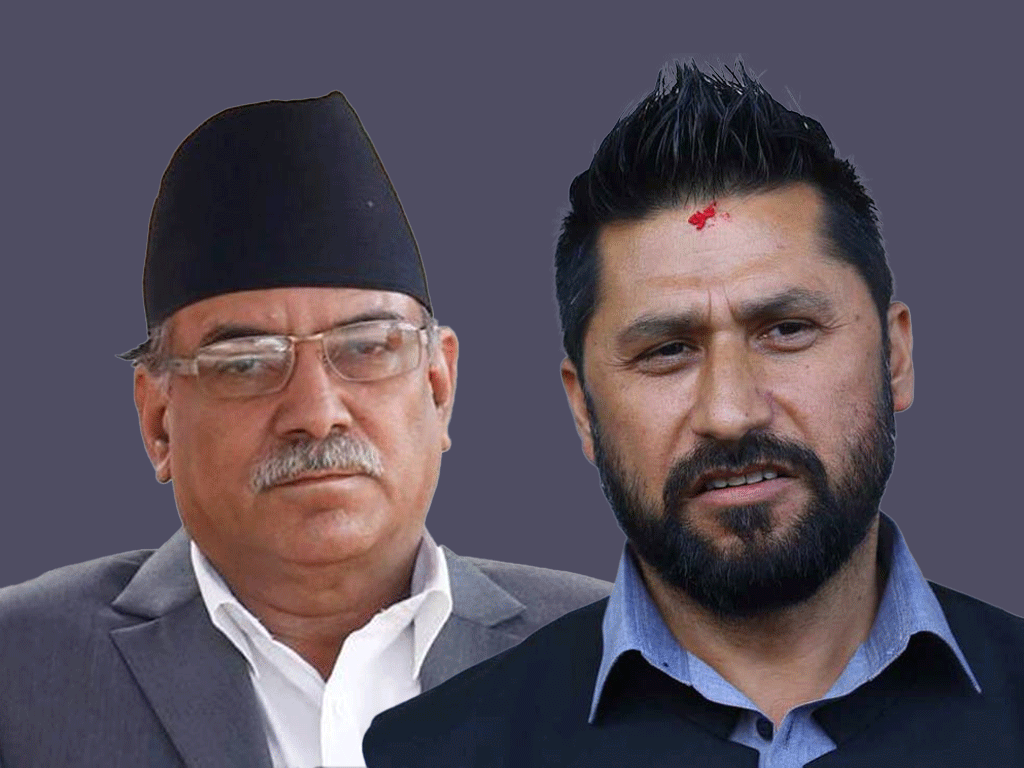 रवि लामिछाने र ‘प्रचण्ड’बीच टेलिफोनमा कुराकानी