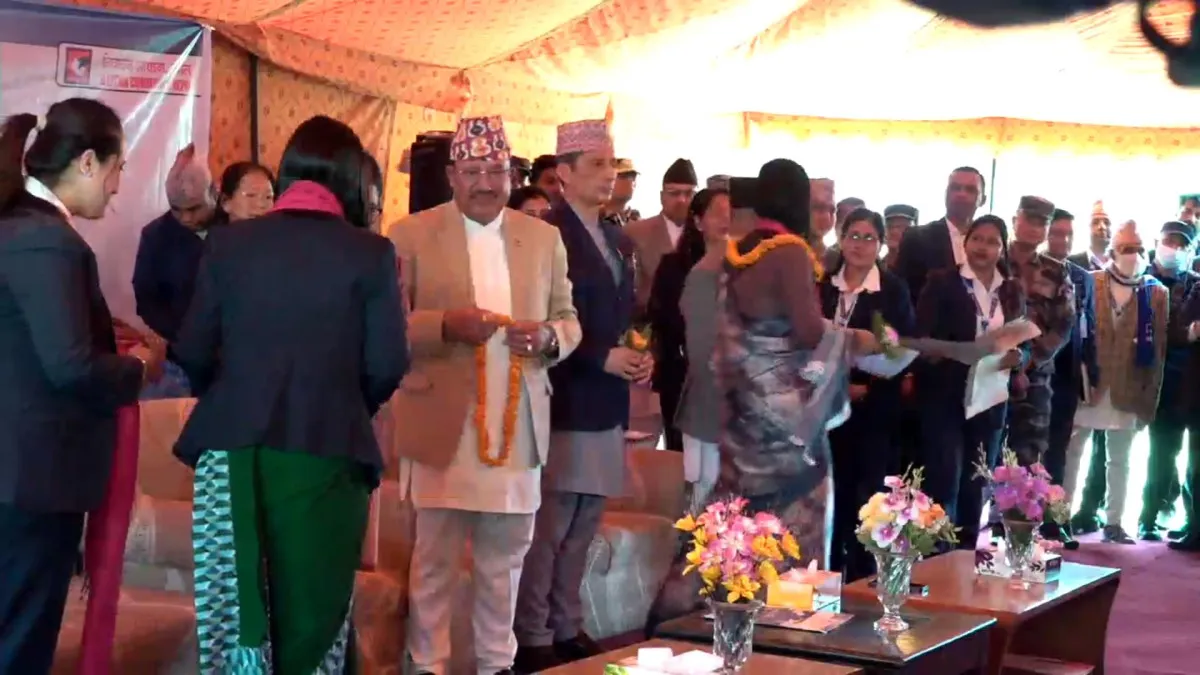 निर्वाचन आयोगद्धारा समानुपातिकतर्फका निर्वाचित ११० जना सांसदलाई प्रमाणपत्र वितरण