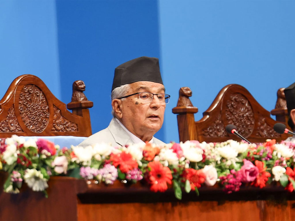 नयाँ वर्ष साझा राष्ट्रिय लक्ष्य बनाएर प्राप्तिका लागि संकल्प गर्ने दिनः राष्ट्रपति