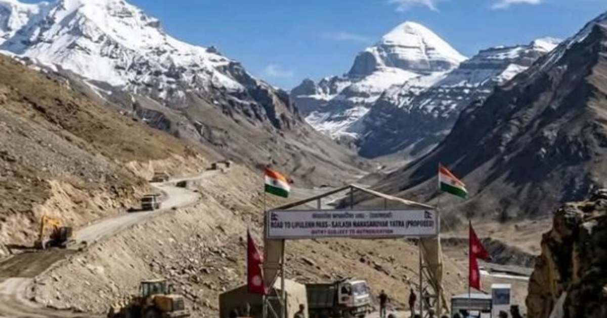 लिपुलेक कैलाश मानसरोवर यात्राका लागि ऐतिहासिक मार्ग भएको भारतकाे दावी