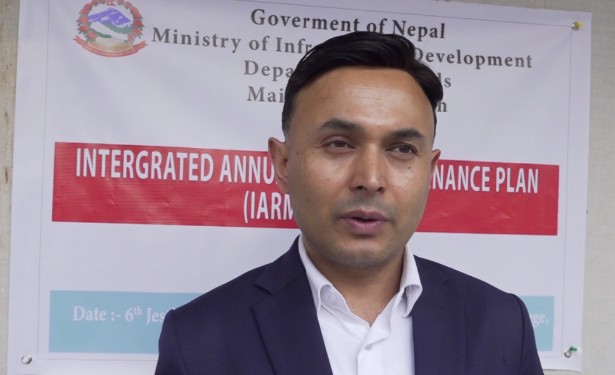 सडक मर्मतसम्भार गर्न १५ अर्ब ५५ करोड बजेट आवश्यक