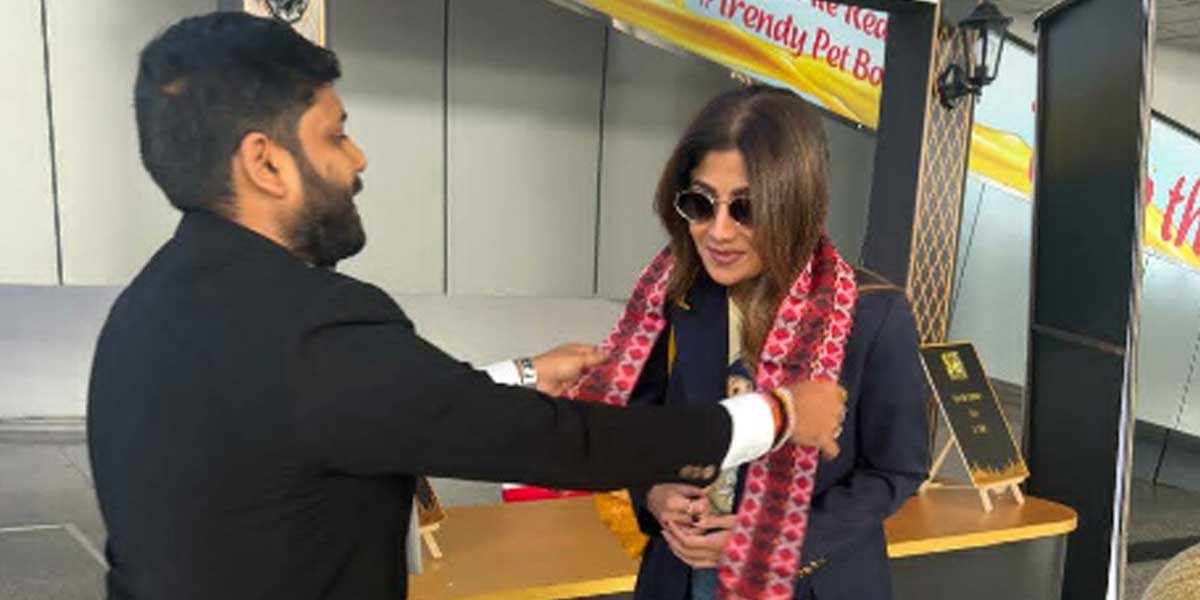 शिल्पा सेट्ठी काठमाडौँमा