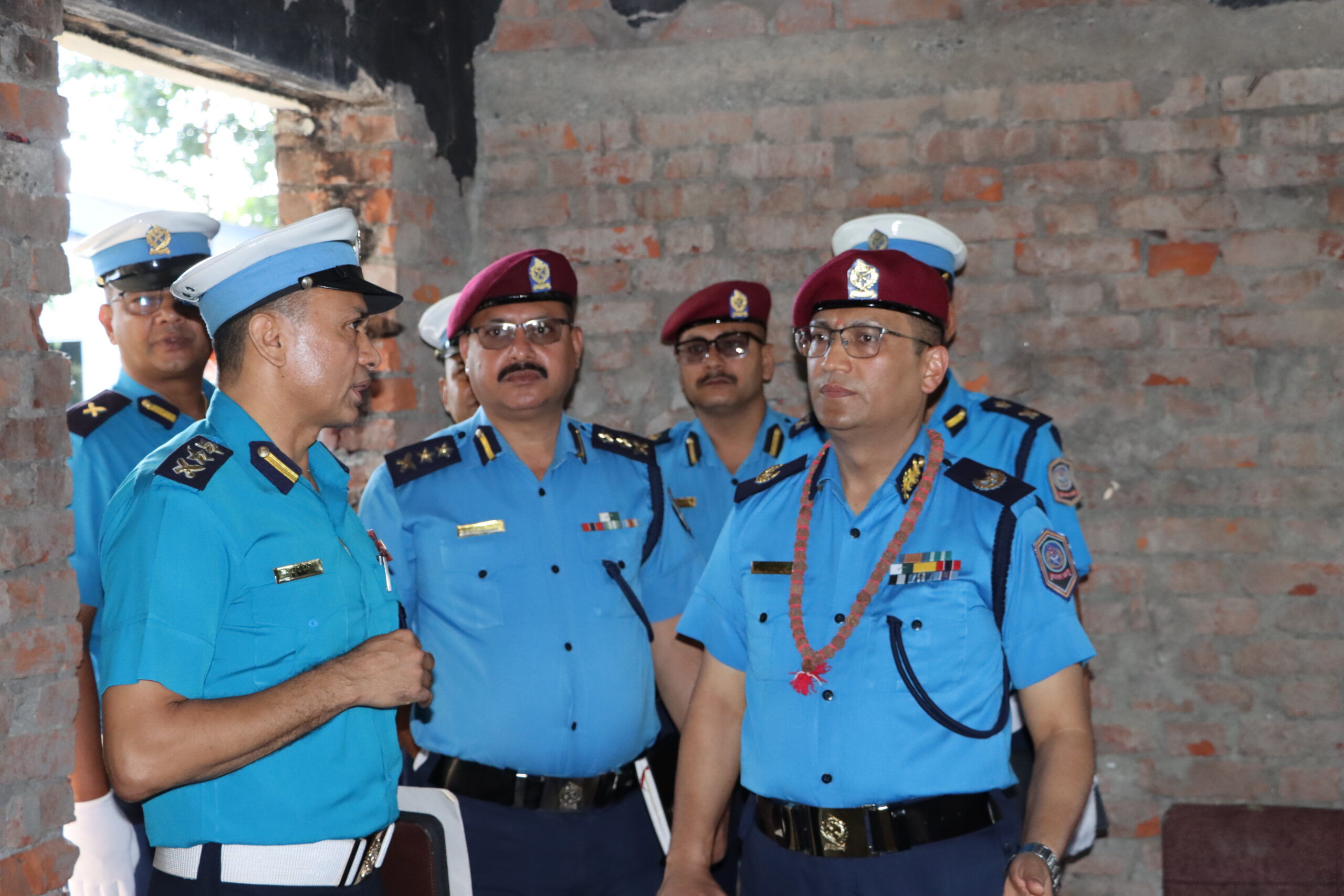 कोशीका DIGP खनालद्वारा नेपाल प्रहरी राजमार्ग सुरक्षा तथा ट्राफिक व्यवस्थापन कार्यालय इटहरीको निरीक्षण