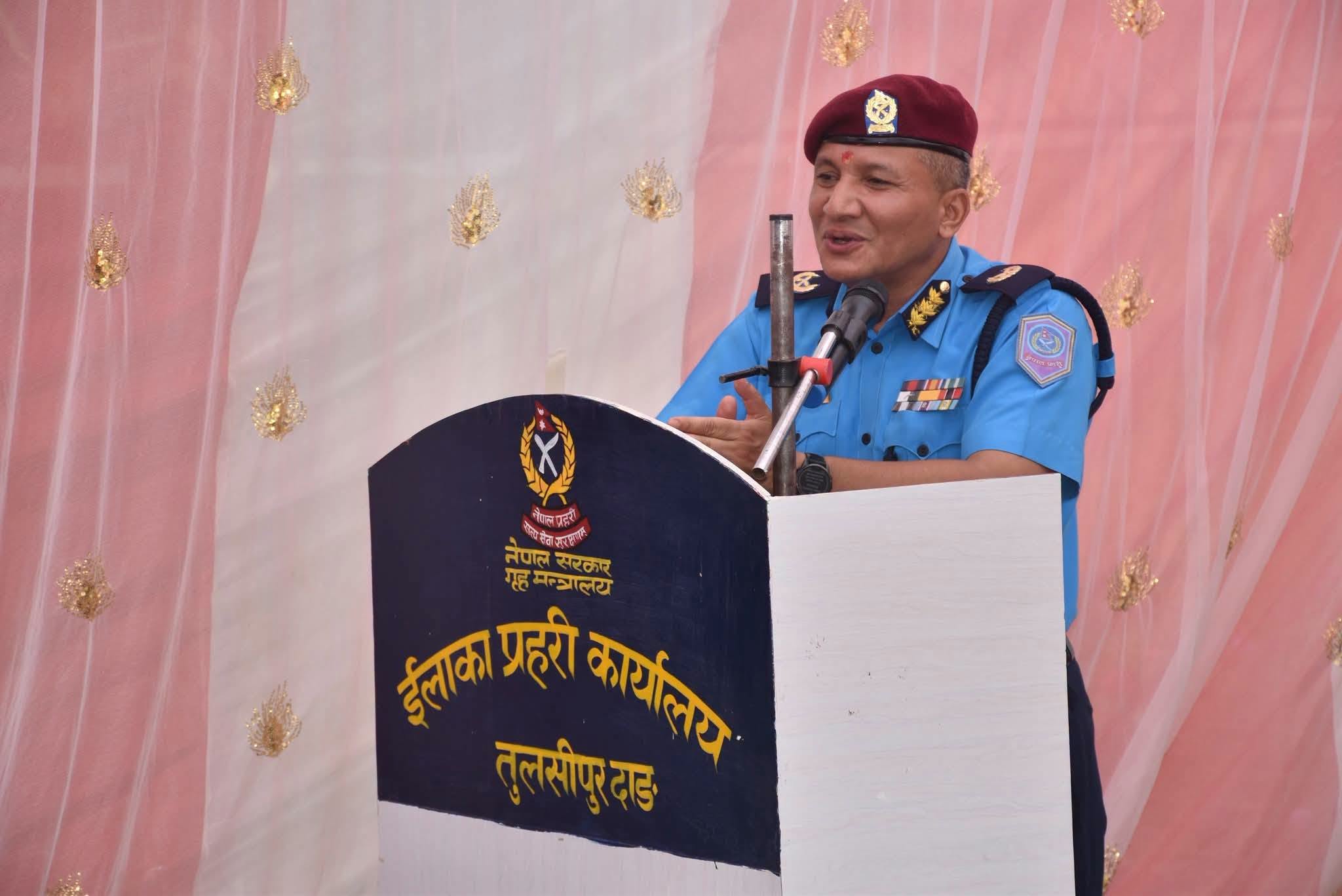 DIGP भूपेन्द्र खत्रीद्वारा अपराध नियन्त्रण र शान्ति–सुरक्षा लगायतका विषयमा  निर्देशन