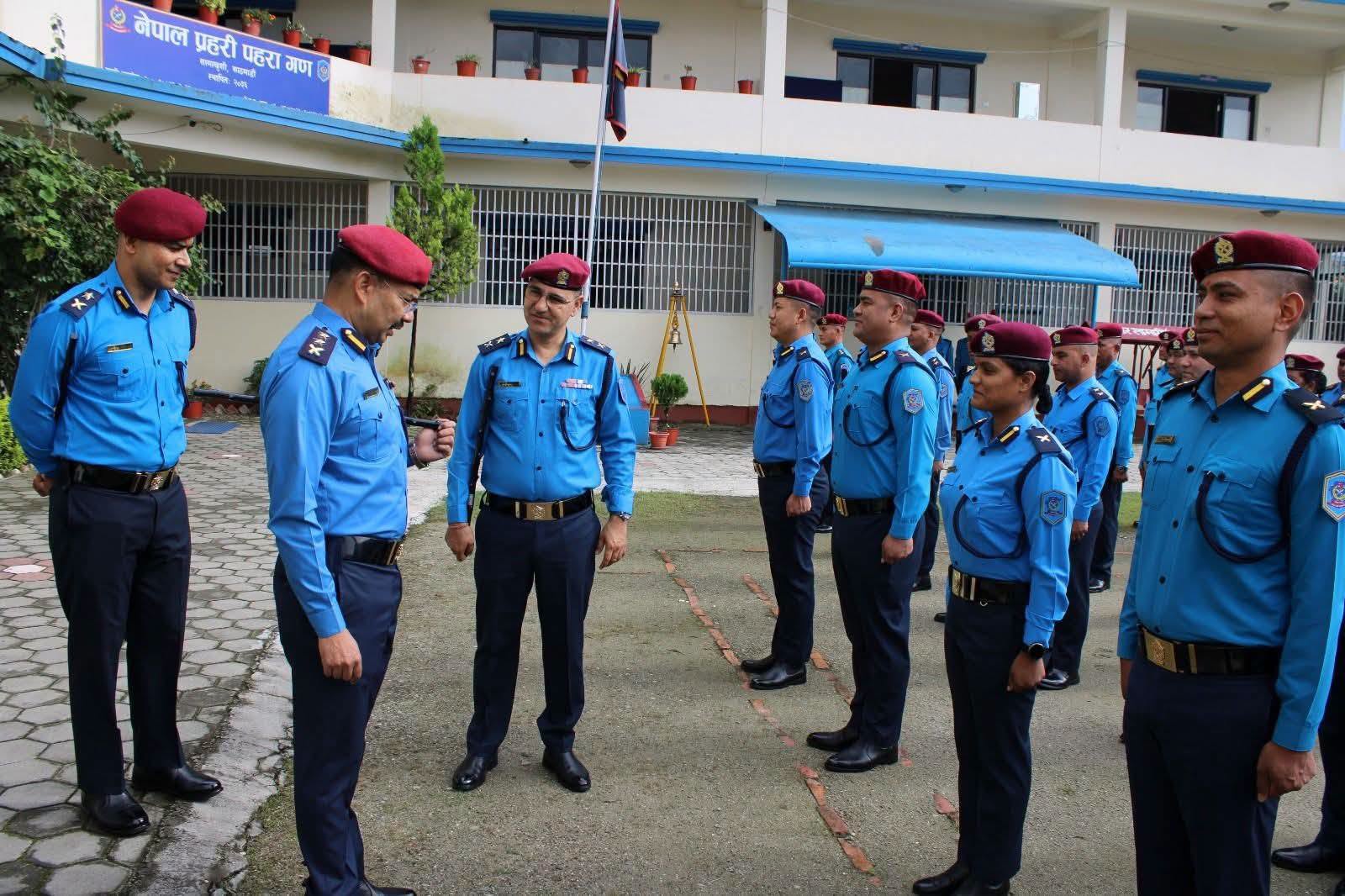 SP विश्वराज खड्काद्वारा निरीक्षण एवम् निर्देशन सम्बोधन कार्यक्रम सम्पन्न