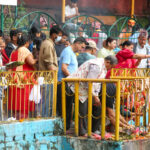 नागपञ्चमीको अवसरमा नागपोखरीमा भक्तजनको घुइँचो