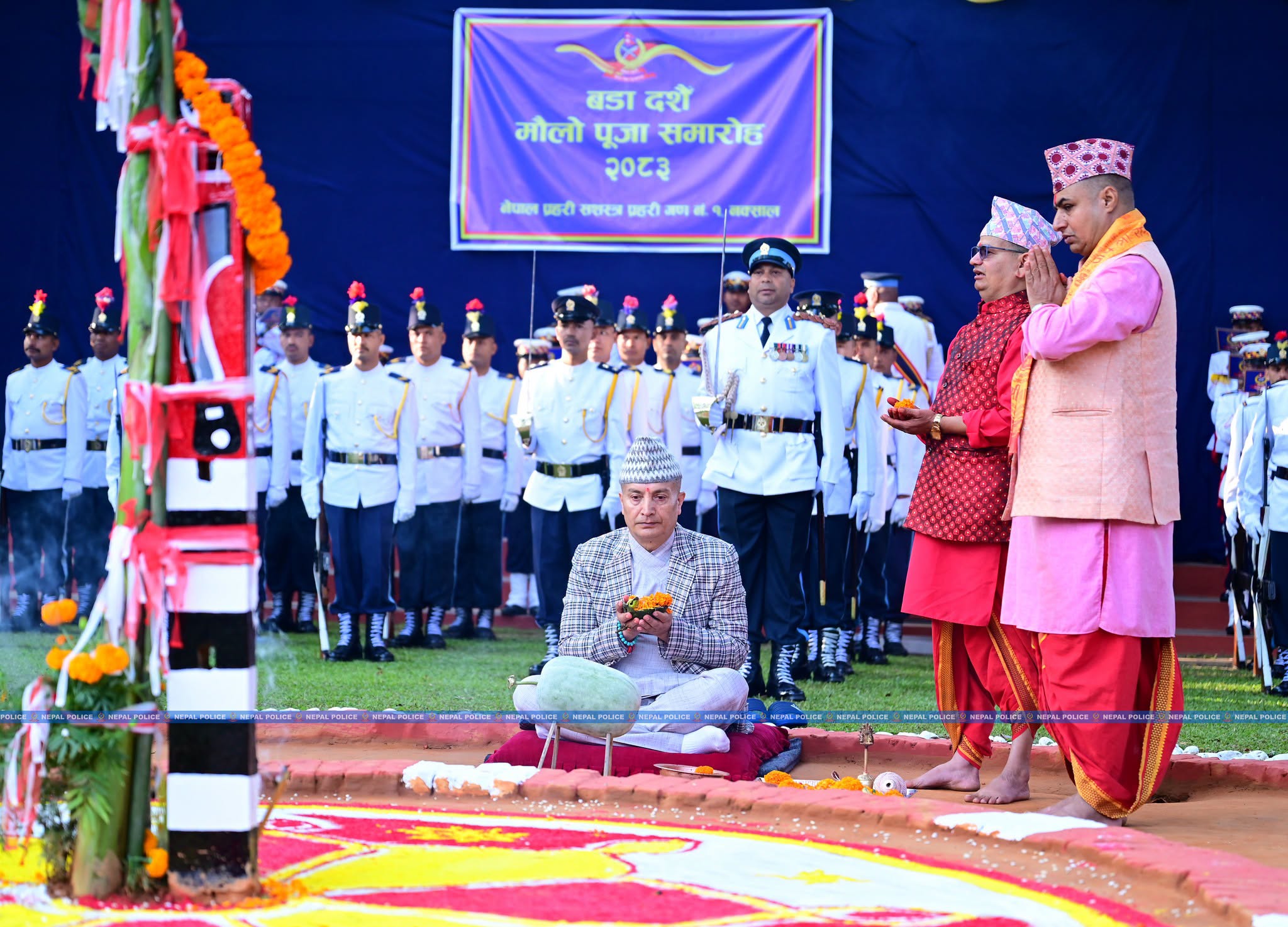 IGP दान कार्कीद्वारा   बडा दसैंका अवसरमा मौलोमा पूजाअर्चना तथा सङ्कल्प पूजा सम्पन्न {फोटो फिचर}