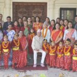 राष्ट्रपति पौडेलले शीतल निवासमा गरे नवकन्याको पूजार्चना